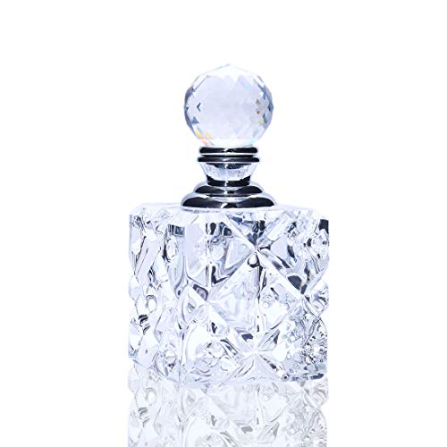 Botella de perfume recargable tallada cúbico el regalo decorativo ideal 2