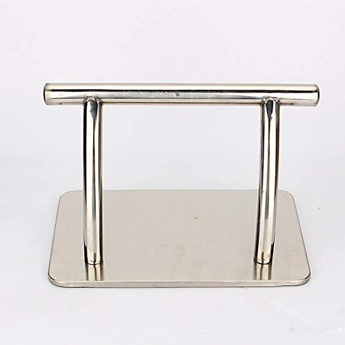 Mxzzand Stainless Steel Footrest Barbers Salon Foot Rest Rack Hair Chair Salon Barbers Equipment For Hairdressers Tattoo Shops #TOP6