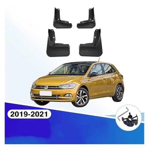 Guardabarros para VW Polo que evitan salpicaduras y manchas de barro 6