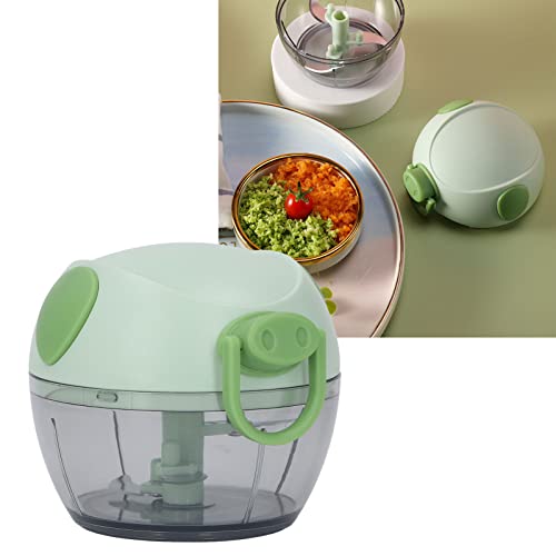 Picador manual de ajo multifuncional con cuerda miniatura 3