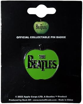 The Beatles Emblema oficial de metal com logotipo da Apple