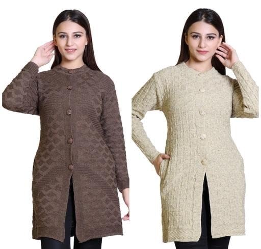 Arrezo Daffodils Wollen Long Sweaters Sweater_007_Parent-picture-53