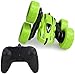Voiture télécommandée, 2.4Ghz voiture cascadeurs télécommande double face à 360 degrés;Ni Os en rotation Tumbling Toy Ni Os télécommande Stunt Car Location de voitures Escalade (Couleur: Vert) fengong