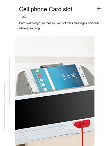 Caminadora plegable eléctrica mini con pantalla LCD miniatura 5
