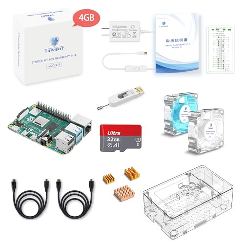 Raspberry Pi 4 4GB ケース microHDMIセット Amazon.com: DIGISHUO Raspberry Pi 4B Model B 8GB RAM DIY Kit