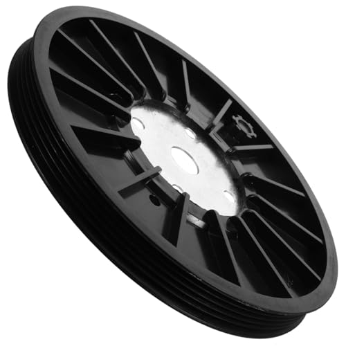 Solución a ruidos en transmisión de bicicleta estática con este disco de cinturón negro de 2cm