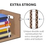 Bankers Box Classic Moving Box 12 Pack Kit, Reinforced Handles, Tape-Free Assembly, Box with Lid, 8 Small and 4 Medium Boxes (7716401) - Image 4