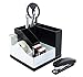 Produktbild Exerz Schreibtisch-Organizer/Stifthalter/Schreibtisch aufgeräumt / 360 ° drehbar mit Briefpapier, einschließlich: Klebeband mit Spender, Schere, Hefter, Heftklammern, Stifte, Lineal, Radiergummi