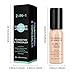 QIDSTERS 2 in 1 Foundation Concealer, Lightweight Creamy Long Lasting Face Makeup for Combination Oily Skin, Conceals Dark Circles Under Eyes Dark Spots and Blemishes, Vegan Cruelty-Free, Light
