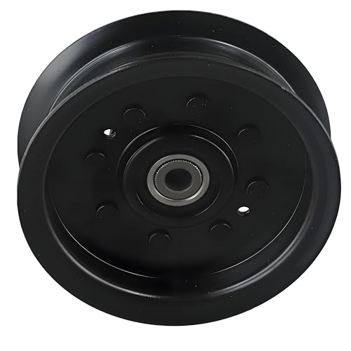 Kompatible Riemenscheibe 532196104 Compatible for Craftsman/Husqvarna/Poulan - Flache Riemenscheibe 196104 197380 532197380, für 42 46 48 54 Mäherdeck, Compatible for AYP 197379 & OEM 532196106