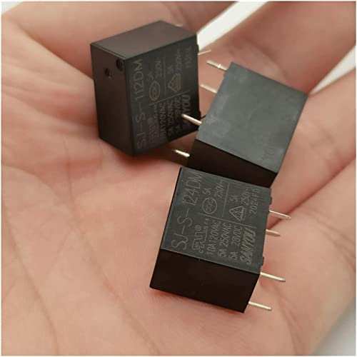 Relé 4-Pin SJ-S-112DM con conmutación eficiente de 5A250VAC normalmente abierto 5