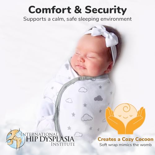 Image of Mama Cheetah Baby Swaddle Sack 3-6 Month, Organic Cotton Swaddle Sleep Sack, Infant Swaddle Blanket Wrap for Large Babies, Baby Essentials, Easy Swaddles for Boy Girl, 4-Pack