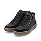 Remonte Damen Low-Top Sneaker D0700, Frauen Halbschuhe,lose Einlage,wasserabweisend,remonteTEX,Freizeit,sportlich,straßenschuhe,schwarz (00),40 EU