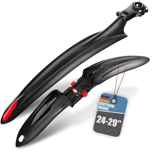 Faltbares Fahrrad Schutzblech Hinten - Leichter Spritzschutz JINGLING