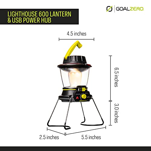 Goal Zero Lighthouse 600 GZ32010 Solar Lantern, One Size, Multi-Colour - Image 5