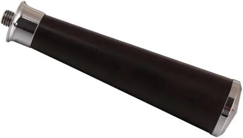 M10 Portafilter Handle with Screw Solid Wooden Handle Replacement Part for Espresso Coffee Machine Cafe Tools Accessories(Checkerboard-Style)