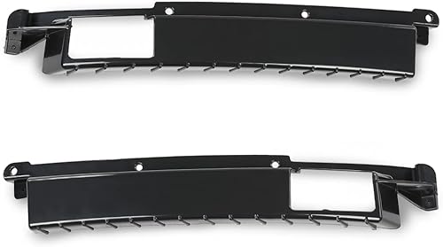 CHEDA Juego de soportes de parachoques compatible con Ford Fusion 2013 2014 2015 2016 cubierta lateral de plástico delantero 2 piezas