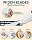 Pfotentrimmer für Hunde mit LED-Licht,Leise Hundepfoten Wiederaufladbar,Paw Trim Pro,Hundeschermaschine Type-C Wiederaufladbar Schermaschine Hund für Pfoten, Augen, Ohren, Gesicht