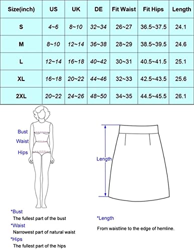 Ziwoch Women’s Ruffle Mermaid Pencil Skirt Elastic Waist Stretch Elegant Lace Vintage Pencil Skirts Red #TOP4