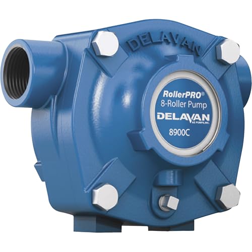 Delavan Cast Iron 8-Roller Pump - 24 GPM 150 PSI 1000 RPM Model 8900C