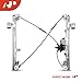 A-Premium Front Driver Side Power Window Regulator w/Motor Replacement for Chevrolet Silverado Tahoe GMC Yukon XL Sierra Escalade Pickup Truck SUV 2000-2006