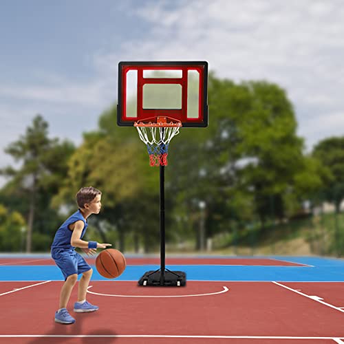 Legacy III-BP Steel-Acrylic In Ground Fixed Height Basketball System Forest Green