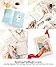 Lamare Book Journal for Book Lovers – Hardcover Reading Tracker Journal with Ribbon Bookmark, Track, Organize and Review Your Favorite Books