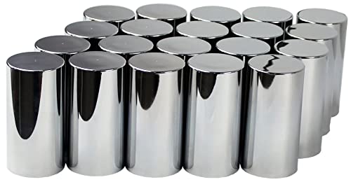 Kasong 33Mm Chrome Abs Plastic Cylindrical Screw On Lug Nut Covers Caps For Semi Truck (20) #TOP12