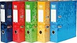 Unisystem 99585 - Archivador formato A4, color amarillo