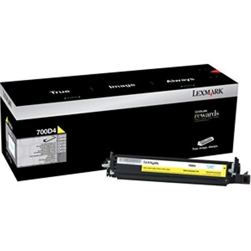 Lexmark Yellow Developer Unit 40000 pages évite les pannes d'imprimante