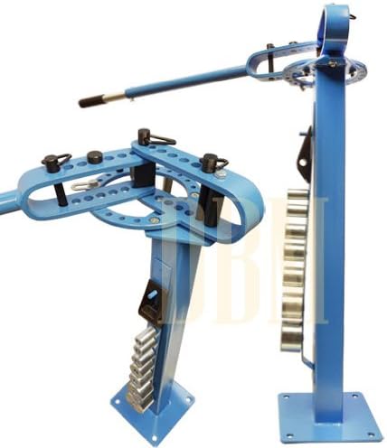 Manual Floor Mountable Pedestal Compact Metal Bender Bending 7 Dies 1 - 3