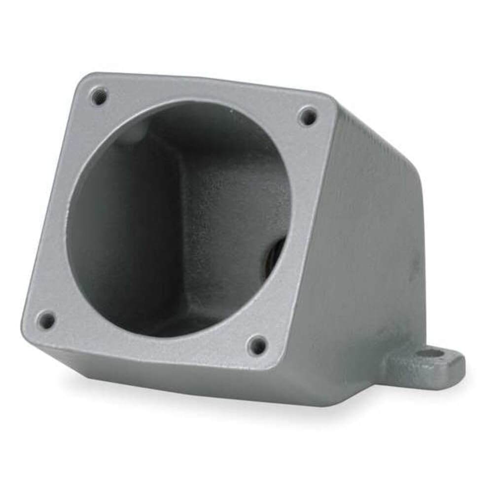 Hubbell Wiring Device-Kellems MB301W Angle Back Box, 30A, 3/4