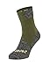 SEALSKINZ | Bircham | Unisex Waterproof All Weather Ankle Length Sock | Running, Trekking, Camping & Everyday Use | Merino Wool Lining | 4-Way-Stretch