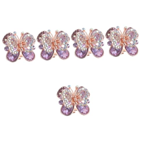 Pinces à cheveux pour femmes Mikinona coffret lot de 5 strass idée cadeau anniversaire