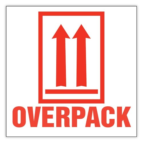 This End Up Overpack Labels – 6