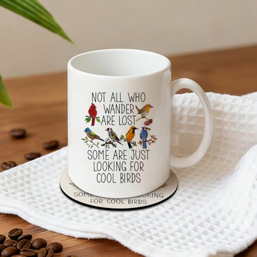Taza de cerámica 11 oz con posavasos miniatura 4