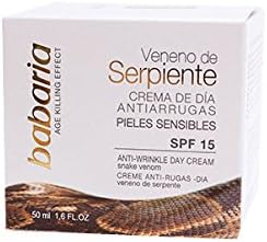 Babaria Serpiente Snake Venom Anti-Wrinkle Day Face Cream. Sensitive Skin. 50 ml