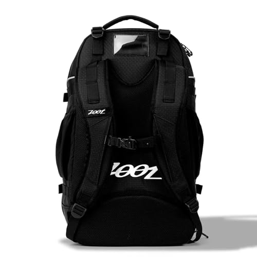 Zoot Ultra Tri Bag, Triathlon Transition Backpack with Wet Storage for Men & Women Athletes, Race Day, Travel & Train, Black4