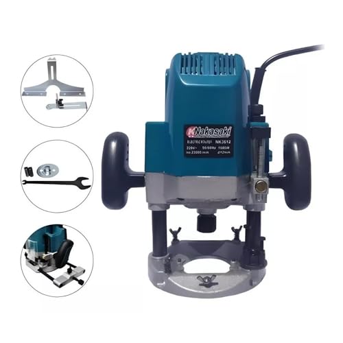 Tupia Profissional Laminadora, Tupia de Coluna, Tupia 8MM 12MM, Acessórios e Pinças Inclusos, Tupia