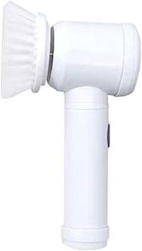Electric Spin Scrubber Brush, Handheld Power Cleaning Brush, Cordless Bathroom Cleaner, White