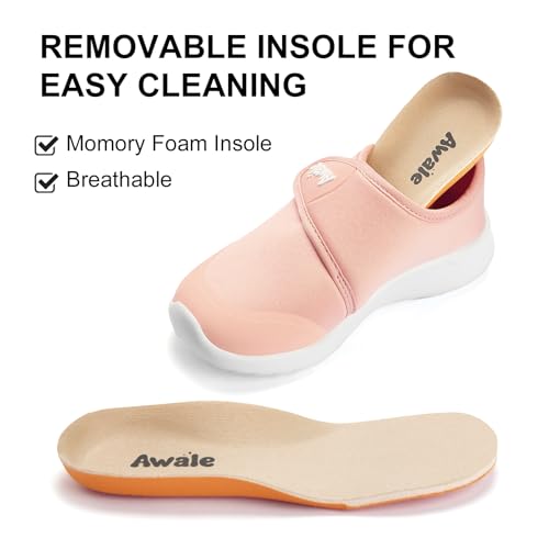 AWALE Toddler Walking Shoes Slip On Toddler Shoes Boys Girls Kids Sports Sneakers Casual School Tennis Shoes3