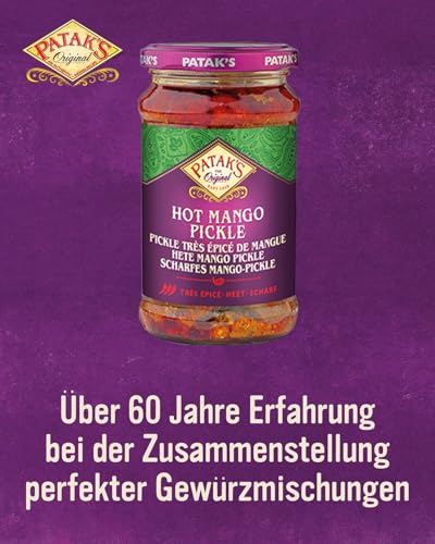 Patak’s Mango Pickle, scharf, 6er Pack (6 x 283 g)