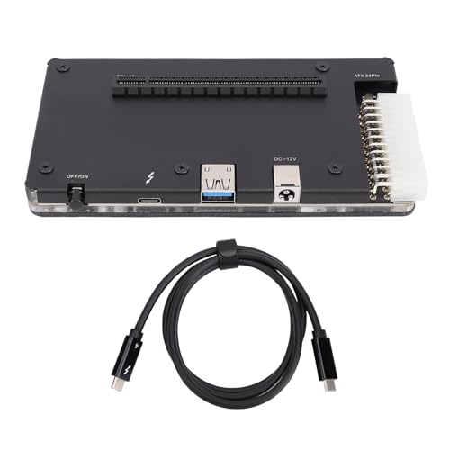 Caja externa para GPU Pongnas con ranura PCIE 16X y cable USB4 1m miniatura 2