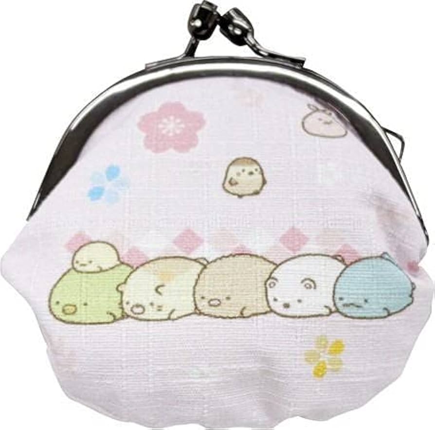 Amazon.co.jp: すみっコぐらし サイフ(財布)2.5寸 丸がま口