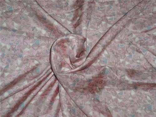 Tissu sergé de soie imprimé pastel 2,7 m pour éviter les vêtements sans tenue