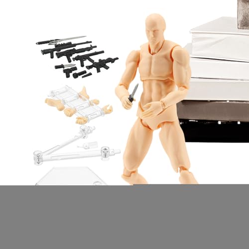 Figurines d'action - PVC - Stick Bots - Figurine d'action T13 - Jouet mobile à collectionner pour et adolescents - Jeu d'animation Stop Motion - Cadeau pour...