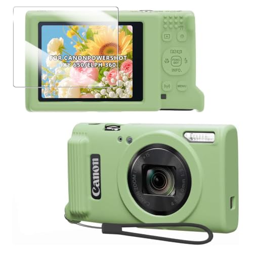 Funda de silicona para cámaras Canon PowerShot IXY 650/ELPH 360 miniatura 1