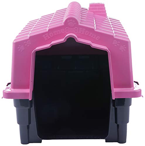 Pet Injet Casa Eco Colors Dog House Evolution Nº1 Rosa Para Cães