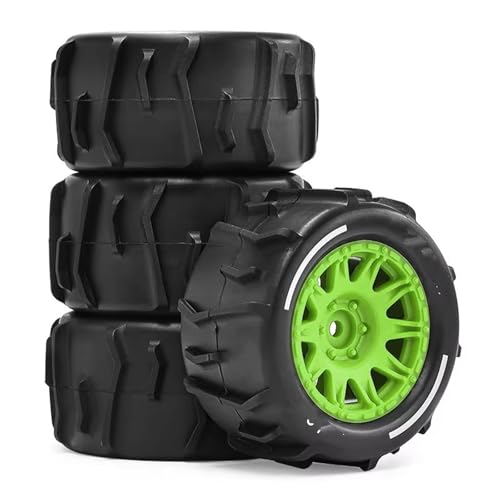 Pneus RC de 73 mm ARRMA Granite Grom pour piloter sur la plage et pistes short course 1/18