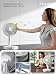 Imagen de REKION® Super Ventilador de Pie Ultra Silencioso 30dB Plegable Premium